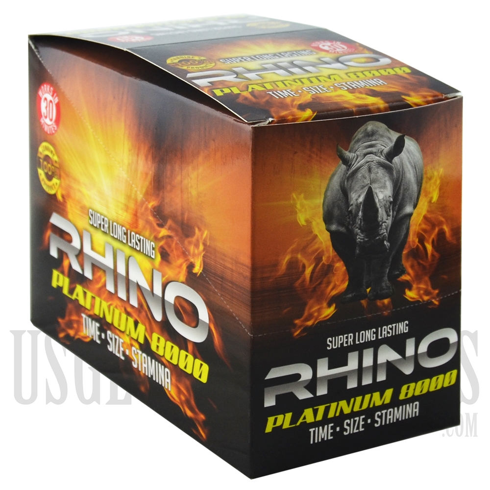 Rhino Platinum 8000 Sexual Male Enhancement